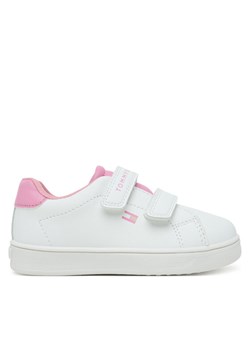 Sneakersy Tommy Hilfiger Low Cut Velcro Sneaker T1A9-33965-1355 M Biały ze sklepu eobuwie.pl w kategorii Buty sportowe dziecięce - zdjęcie 184666739
