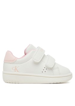 Sneakersy Calvin Klein Low Cut Velcro Sneaker V1A9-83087-1355 M Biały ze sklepu eobuwie.pl w kategorii Buty sportowe dziecięce - zdjęcie 184666769