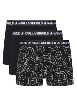 KARL LAGERFELD Komplet 3 par bokserek A3M47014 Czarny ze sklepu MODIVO w kategorii Majtki męskie - zdjęcie 184667858