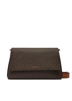 MICHAEL Michael Kors Torebka Nessa 30T5G8ZM3B Brązowy ze sklepu MODIVO w kategorii Listonoszki - zdjęcie 184667965
