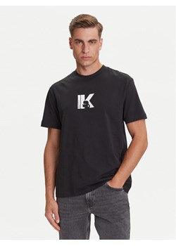 Karl Lagerfeld Jeans T-Shirt A3M17057 Czarny Regular Fit ze sklepu MODIVO w kategorii T-shirty męskie - zdjęcie 184667969