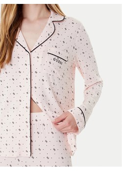 Guess Piżama O5RX08 KCIN2 Różowy ze sklepu MODIVO w kategorii Piżamy damskie - zdjęcie 184667977