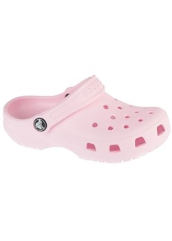 Klapki Crocs Classic Clog 206991-6ZW różowe ze sklepu ButyModne.pl w kategorii Klapki dziecięce - zdjęcie 184669959