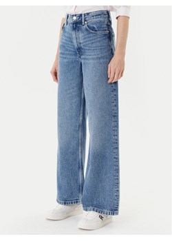 Tommy Hilfiger Jeansy WW0WW46484 Niebieski Wide Leg ze sklepu MODIVO w kategorii Jeansy damskie - zdjęcie 184670348