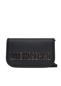 LOVE MOSCHINO Torebka JC4028PP1NKD000B Czarny ze sklepu MODIVO w kategorii Listonoszki - zdjęcie 184670357