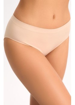 Gaia figi damskie bezszwowe bikini beżowe Mirela 008, Kolor beżowy, Rozmiar 2XL, Gaia ze sklepu Intymna w kategorii Majtki damskie - zdjęcie 184671389