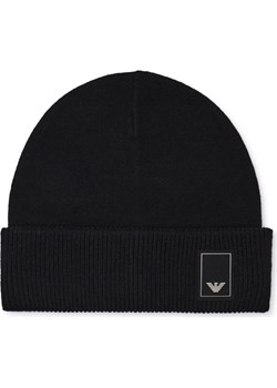 Emporio Armani Wełniana czapka | z dodatkiem kaszmiru ze sklepu Gomez Fashion Store w kategorii Czapki zimowe męskie - zdjęcie 184672366