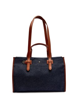 Weekend MaxMara Jeansowa shopperka GIANNA ze sklepu Gomez Fashion Store w kategorii Torby Shopper bag - zdjęcie 184672417