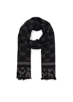 Szalik Liu Jo Stola Jacquard Mon 2F5040 T0300 Czarny ze sklepu eobuwie.pl w kategorii Szaliki i chusty damskie - zdjęcie 184672496