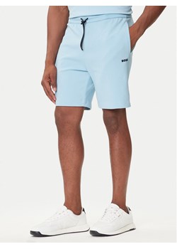 BOSS Szorty sportowe Zone 50543091 Błękitny Regular Fit ze sklepu MODIVO w kategorii Spodenki męskie - zdjęcie 184672719