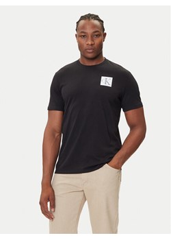 Calvin Klein Jeans T-Shirt Gradient Monogram LV04RC859G Czarny Regular Fit ze sklepu MODIVO w kategorii T-shirty męskie - zdjęcie 184672758