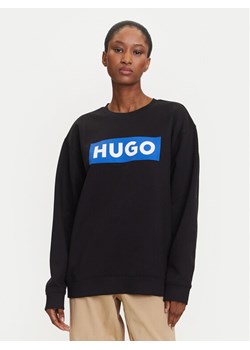 HUGO Bluza Classic 50522425 Czarny Relaxed Fit ze sklepu MODIVO w kategorii Bluzy damskie - zdjęcie 184672768