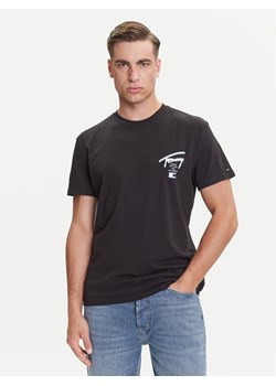Tommy Jeans T-Shirt Signature City DM0DM21934 Czarny Regular Fit ze sklepu MODIVO w kategorii T-shirty męskie - zdjęcie 184672788