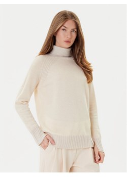 TWINSET Golf 252TP3582 Beżowy Loose Fit ze sklepu MODIVO w kategorii Swetry damskie - zdjęcie 184672817