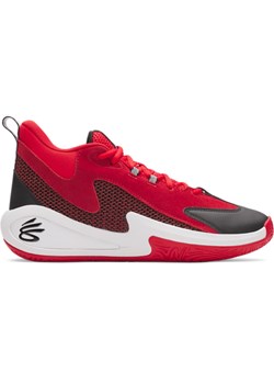 Buty do koszykówki uniseks Under Armour CURRY 3Z 25 SDE - czerwone ze sklepu Sportstylestory.com w kategorii Buty sportowe męskie - zdjęcie 184675465