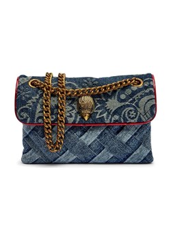 Kurt Geiger Jeansowa torebka na ramię MINI KENSINGTON ze sklepu Gomez Fashion Store w kategorii Listonoszki - zdjęcie 184675525