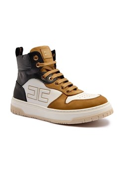 Elisabetta Franchi Skórzane sneakersy ze sklepu Gomez Fashion Store w kategorii Buty sportowe dziecięce - zdjęcie 184675526