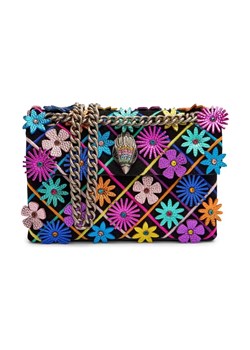 Kurt Geiger Skórzana torebka na ramię MINI KENSINGTON FLOWERS ze sklepu Gomez Fashion Store w kategorii Kopertówki - zdjęcie 184675528
