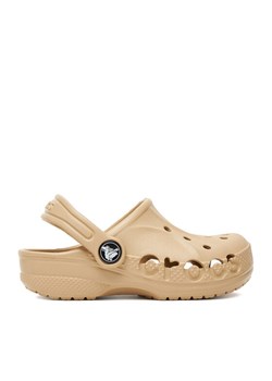 Klapki Crocs C-BAYA CLOG T 207012-212 Beżowy ze sklepu eobuwie.pl w kategorii Klapki dziecięce - zdjęcie 184677197