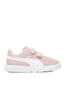 Puma Sneakersy COURTFLEX V3 MESH INF 39808603 Różowy ze sklepu MODIVO w kategorii Buty sportowe dziecięce - zdjęcie 184677649
