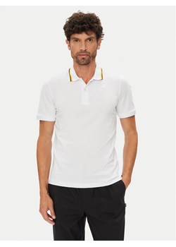 K-Way Polo Jud K1125DW Biały Regular Fit ze sklepu MODIVO w kategorii T-shirty męskie - zdjęcie 184677656