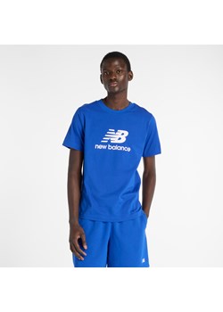 Koszulka męska New Balance MT41502BUM – niebieska ze sklepu New Balance Poland w kategorii T-shirty męskie - zdjęcie 184679087