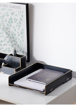 Sinsay - Organizer biurkowy - czarny ze sklepu Sinsay w kategorii Akcesoria biurowe - zdjęcie 184680159