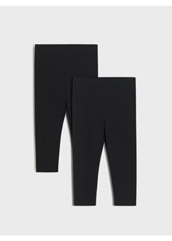 Sinsay - Legginsy 2 pack - czarny ze sklepu Sinsay w kategorii Spodnie chłopięce - zdjęcie 184680266