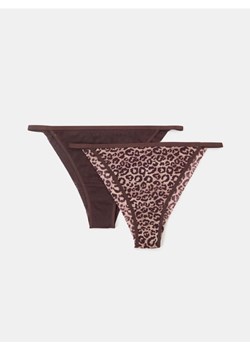Sinsay - Majtki brazyliany 2 pack - wielobarwny ze sklepu Sinsay w kategorii Majtki damskie - zdjęcie 184680306