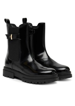 Botki Tommy Hilfiger Chelsea Boot T4A5-34029-1453 Czarny ze sklepu eobuwie.pl w kategorii Buty zimowe dziecięce - zdjęcie 184681436