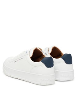 Tommy Hilfiger Sneakersy Low Cut Lace Up Sneaker T3X9-34091-1355 S Biały ze sklepu MODIVO w kategorii Buty sportowe dziecięce - zdjęcie 184681905
