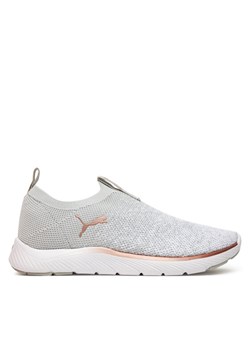 Puma Buty do biegania Softride Remi Slip-On Knit Wn S 309834 02 Szary ze sklepu MODIVO w kategorii Buty sportowe damskie - zdjęcie 184681927