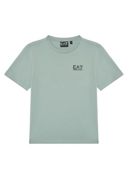 EA7 Emporio Armani T-Shirt 7B000020 AF10378 U9024 Zielony Regular Fit ze sklepu MODIVO w kategorii T-shirty chłopięce - zdjęcie 184681969