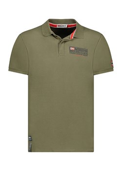 Geographical Norway Koszulka polo &quot;Koffroy&quot; w kolorze khaki ze sklepu Limango Polska w kategorii T-shirty męskie - zdjęcie 184683188