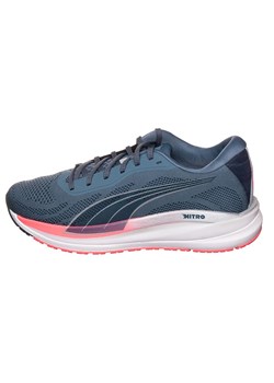 Puma Buty &quot;Magnify Nitro Knit&quot; w kolorze granatowo-biało-jasnoróżowym do biegania ze sklepu Limango Polska w kategorii Buty sportowe damskie - zdjęcie 184683306