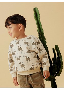 name it Bluza &quot;Jano&quot; w kolorze beżowo-jasnobrązowym ze sklepu Limango Polska w kategorii Bluzy chłopięce - zdjęcie 184685598