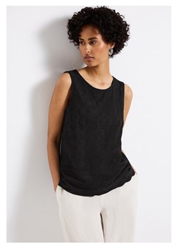Street One Top w kolorze czarnym ze sklepu Limango Polska w kategorii Bluzki damskie - zdjęcie 184686377