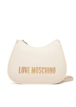Torebka LOVE MOSCHINO JC4021PP1NKD0110 Beżowy ze sklepu eobuwie.pl w kategorii Listonoszki - zdjęcie 184686467