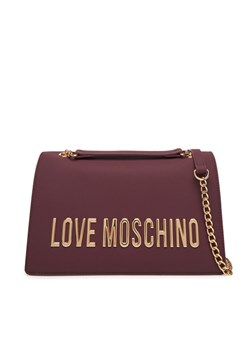 LOVE MOSCHINO Torebka JC4192PP1NKD0552 Bordowy ze sklepu MODIVO w kategorii Kopertówki - zdjęcie 184686888