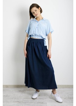 SPÓDNICA MAXI- GRANATOWA ze sklepu olika.com.pl w kategorii Spódnice - zdjęcie 184687566