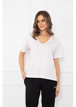Bluzka damska krótki rękaw Klara - id: AAF-KKO-KLAR-KSAM-03-1 - marki Italian Fashion - 184687725 Bluzka damska krótki rękaw Klara ze sklepu italianfashion w kategorii Bluzki damskie - zdjęcie 184687725