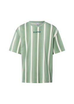 Karl Kani Koszulka męska - Retro Gradient Strip Mężczyźni Bawełna seledynowy w paski ze sklepu vangraaf w kategorii T-shirty męskie - zdjęcie 184688058