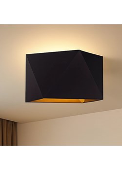 Czarna lampa sufitowa LED KOLORADO GOLD ze sklepu Lysne w kategorii Lampy sufitowe - zdjęcie 184688088