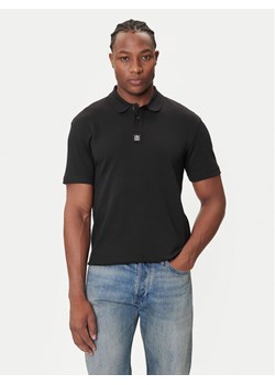 HUGO Polo Deabono_D 50517638 Czarny Regular Fit ze sklepu MODIVO w kategorii T-shirty męskie - zdjęcie 184688547