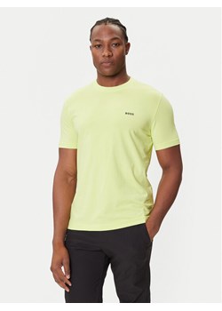 BOSS T-Shirt 50506373 Zielony Regular Fit ze sklepu MODIVO w kategorii T-shirty męskie - zdjęcie 184688575