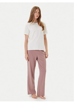 BOSS Piżama 50545568 Beżowy Regular Fit ze sklepu MODIVO w kategorii Piżamy damskie - zdjęcie 184688585
