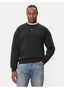 HUGO Bluza Dettil 50533689 Czarny Relaxed Fit ze sklepu MODIVO w kategorii Bluzy męskie - zdjęcie 184688597