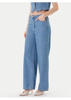 Morgan Jeansy 252-PSTEL Niebieski Wide Leg ze sklepu MODIVO w kategorii Jeansy damskie - zdjęcie 184688629
