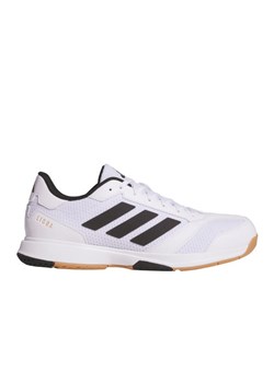 Buty do piłki ręcznej adidas Ligra 8 In M JI1505 białe ze sklepu ButyModne.pl w kategorii Buty sportowe męskie - zdjęcie 184689166