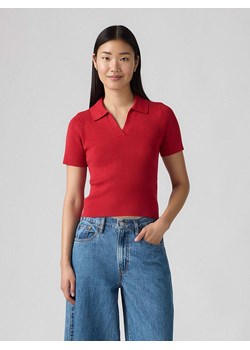 Levi's Koszulka polo w kolorze czerwonym ze sklepu Limango Polska w kategorii Bluzki damskie - zdjęcie 184689685